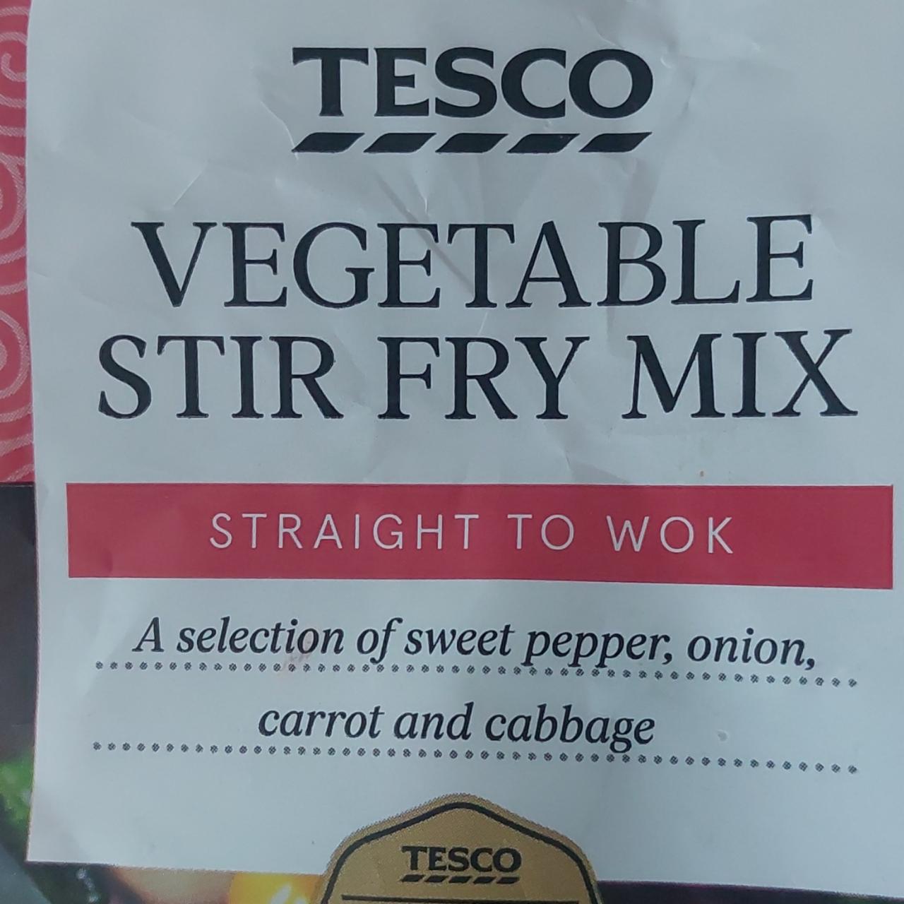 Fotografie - Zeleninový mix stir fry Tesco