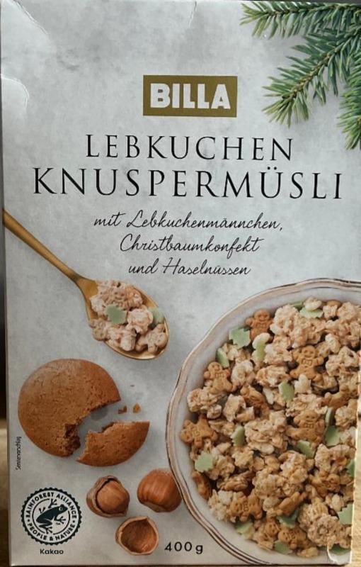 Fotografie - Lebkuchen Knuspermüsli BILLA