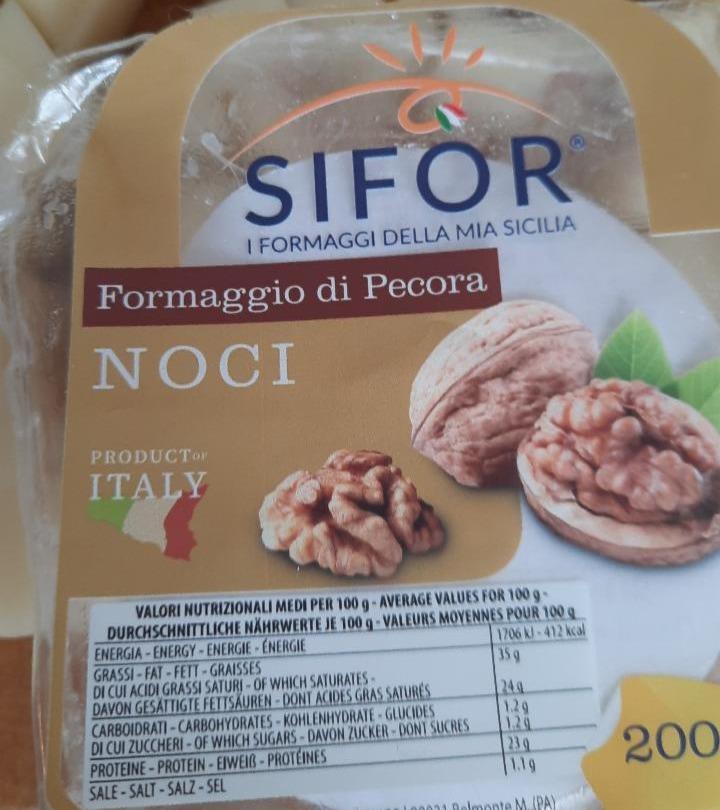 Fotografie - Pecorino Noci Formaggio di Pecora Sifor