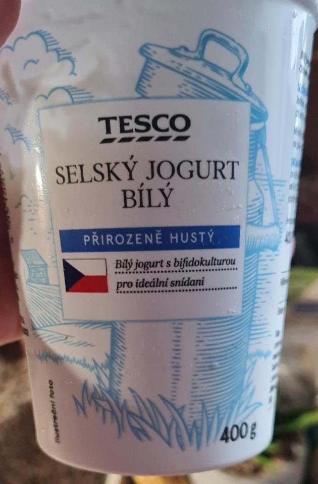 Fotografie - Selský jogurt bílý Tesco