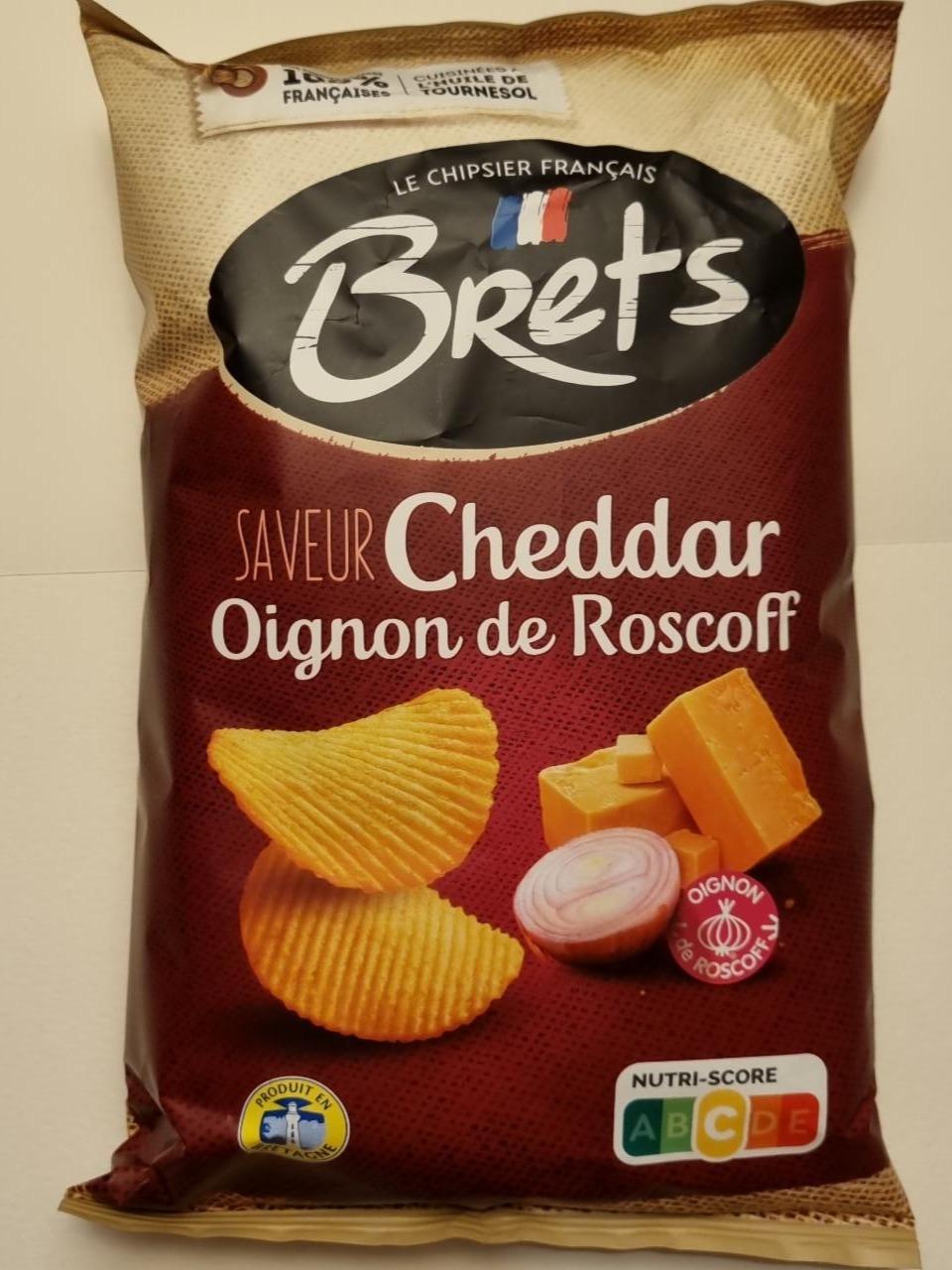 Fotografie - Le chipsier Français Saveur Cheddar Oignon De Roscoff Brets