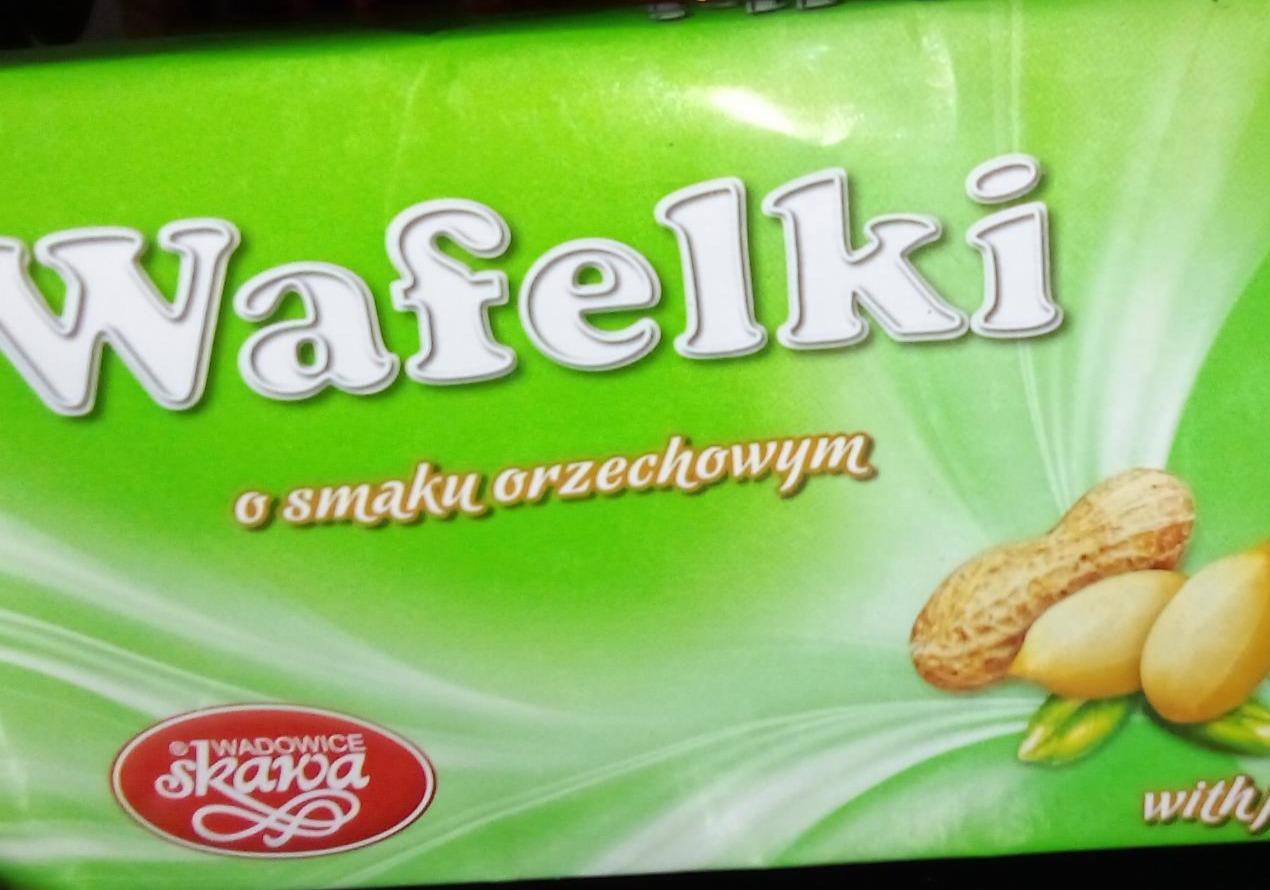 Fotografie - Wafelki o smaku orzechowym Wadowice skawa