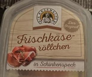 Fotografie - Frischkäse-röllchen in Schinkenspeck Die Käsemacher