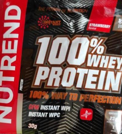 Fotografie - Whey protein Strawberry 100%