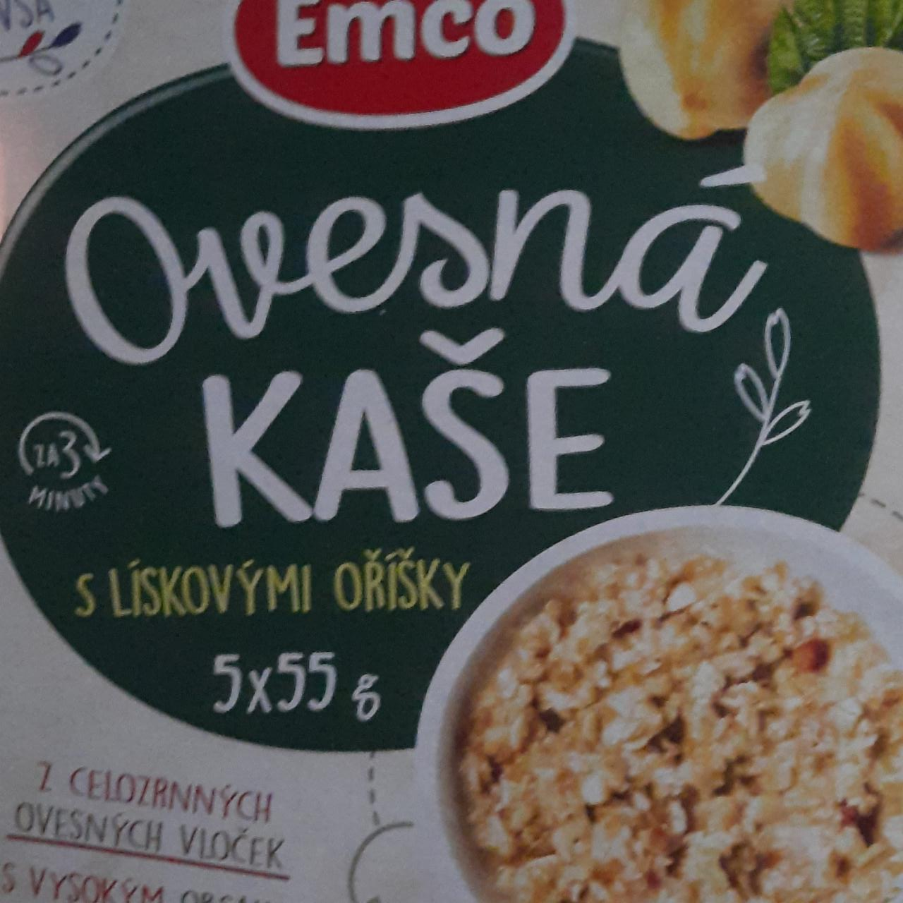 Fotografie - Ovesná kaše s lískovými oříšky Emco