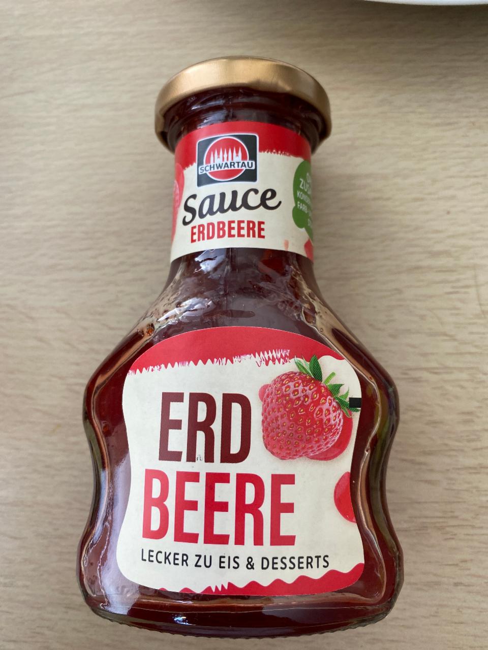 Fotografie - Sauce Erdbeere Schwartau