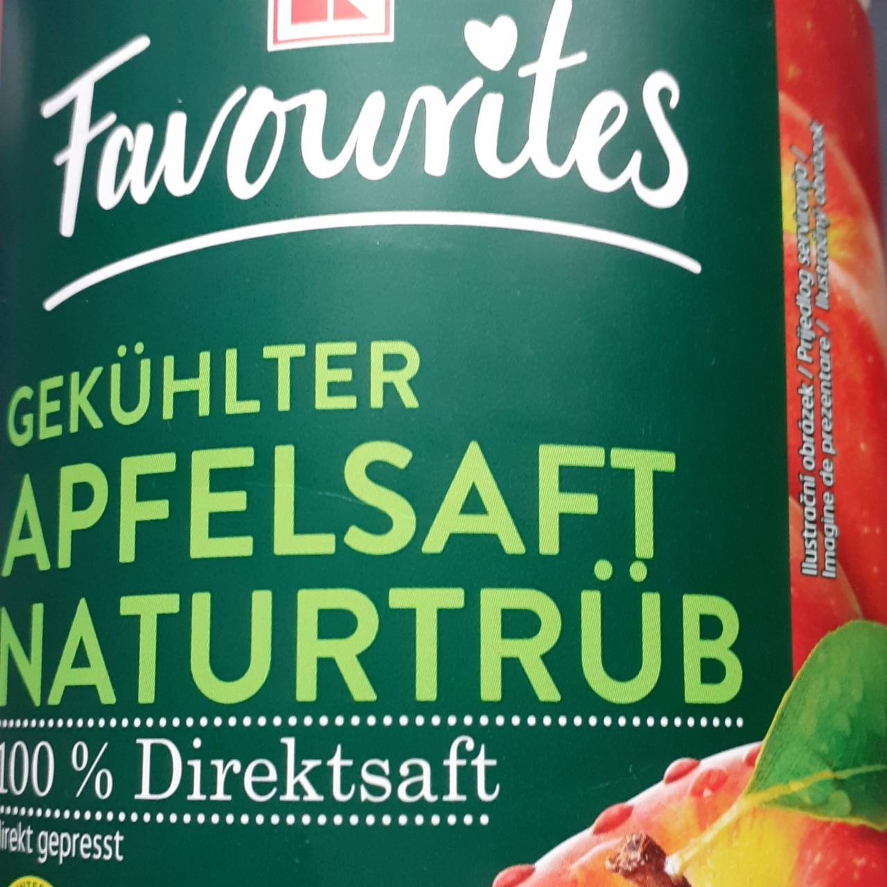 Fotografie - Džus jablečný Applesaft Naturtrüb K-Favourites