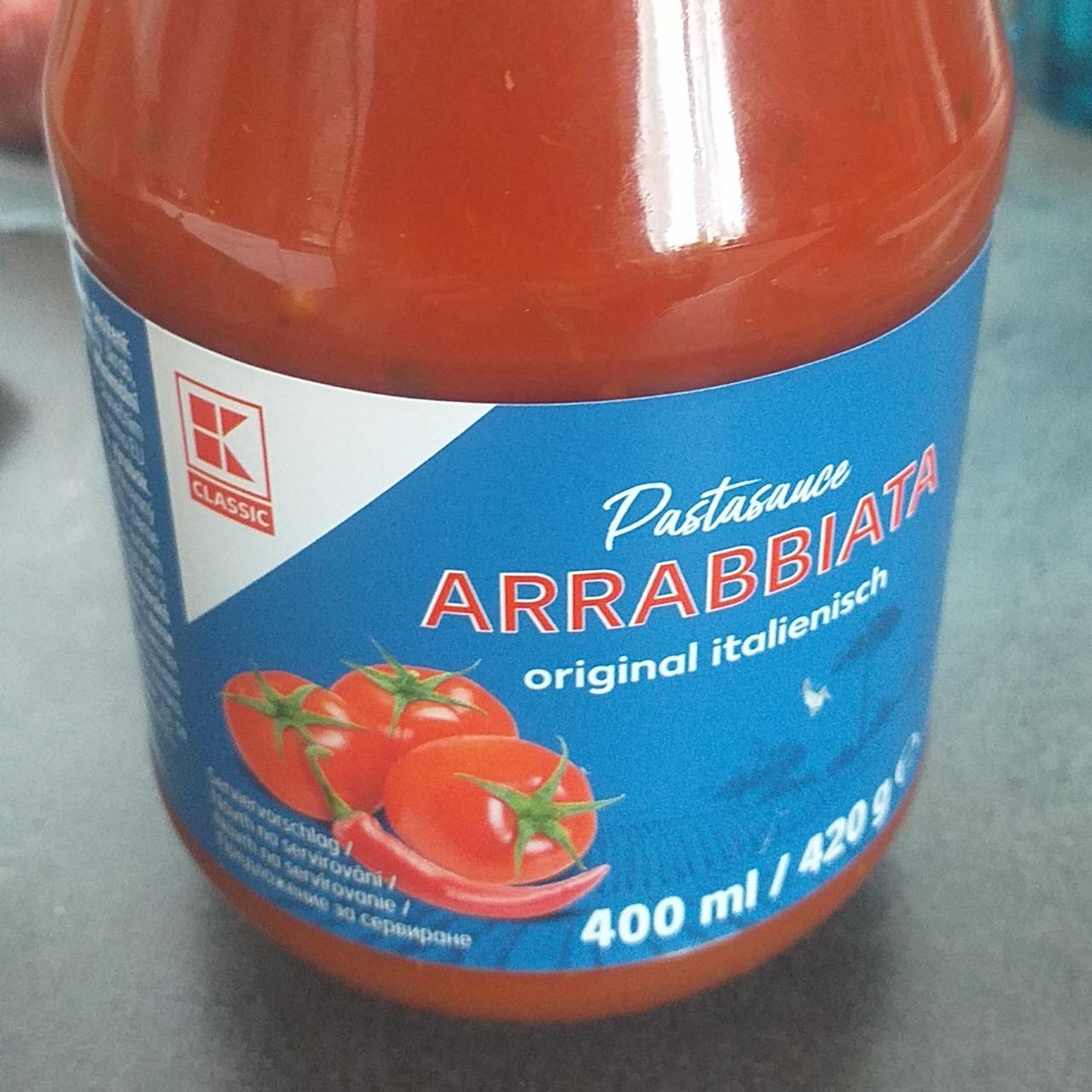 Fotografie - Pastasauce Arrabbiata K-Classic