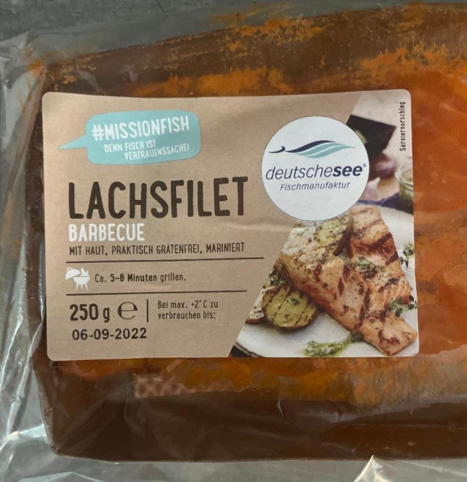 Fotografie - Lachsfilet Barbecue DeutscheSee