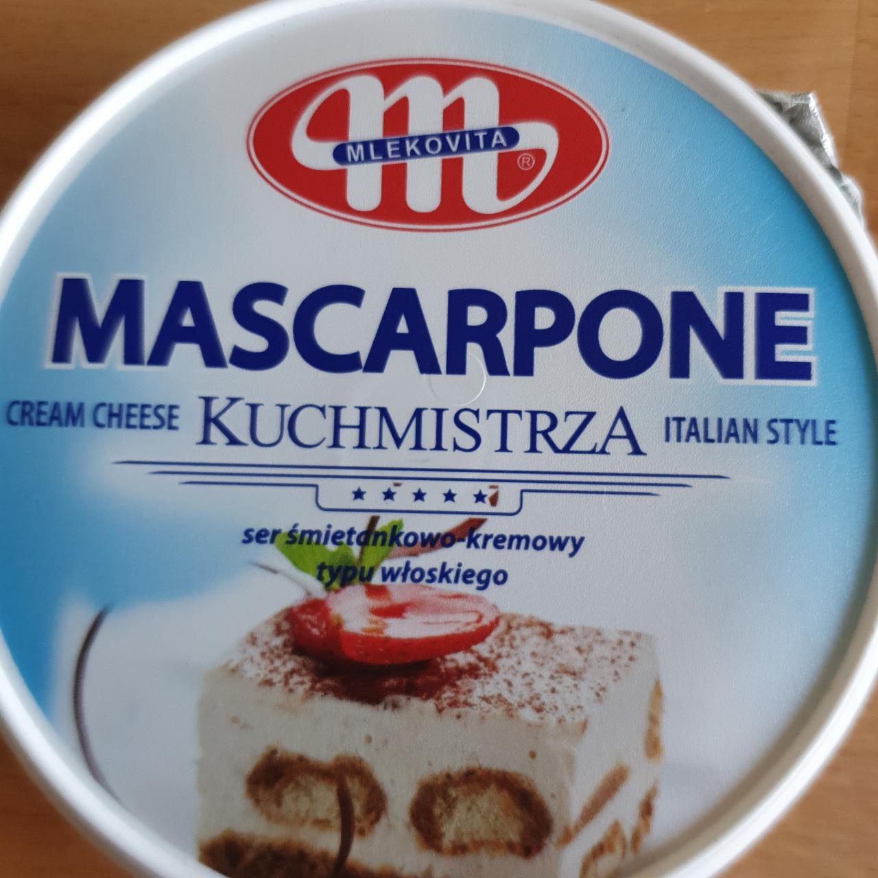 Fotografie - sýr Kuchmistrza mascarpone Mlekovita