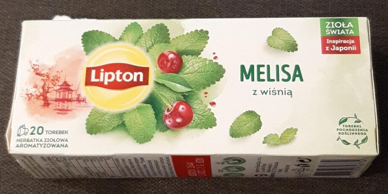 Fotografie - Melisa z wiśnią Lipton