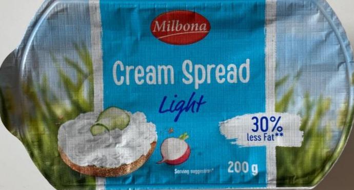 Fotografie - Cream spread light Milbona