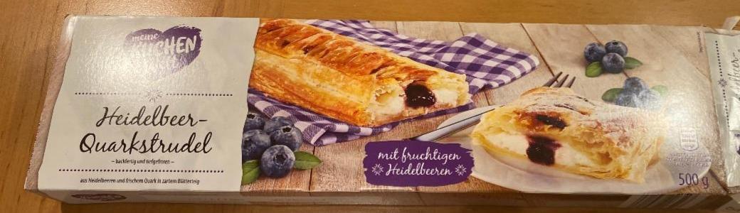 Fotografie - Heidelbeer-Quarkstrudel Meine Kuchenwelt