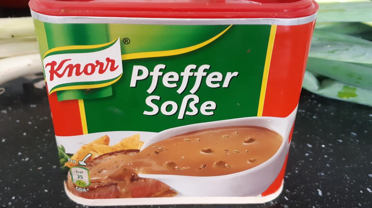 Fotografie - Knorr Pfeffer sosse pepřová omáčka