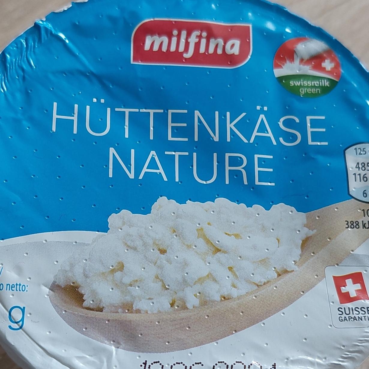 Fotografie - Hüttenkäse nature Milfina