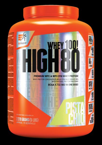 Fotografie - Whey 100! High 80 Pistachio Extrifit