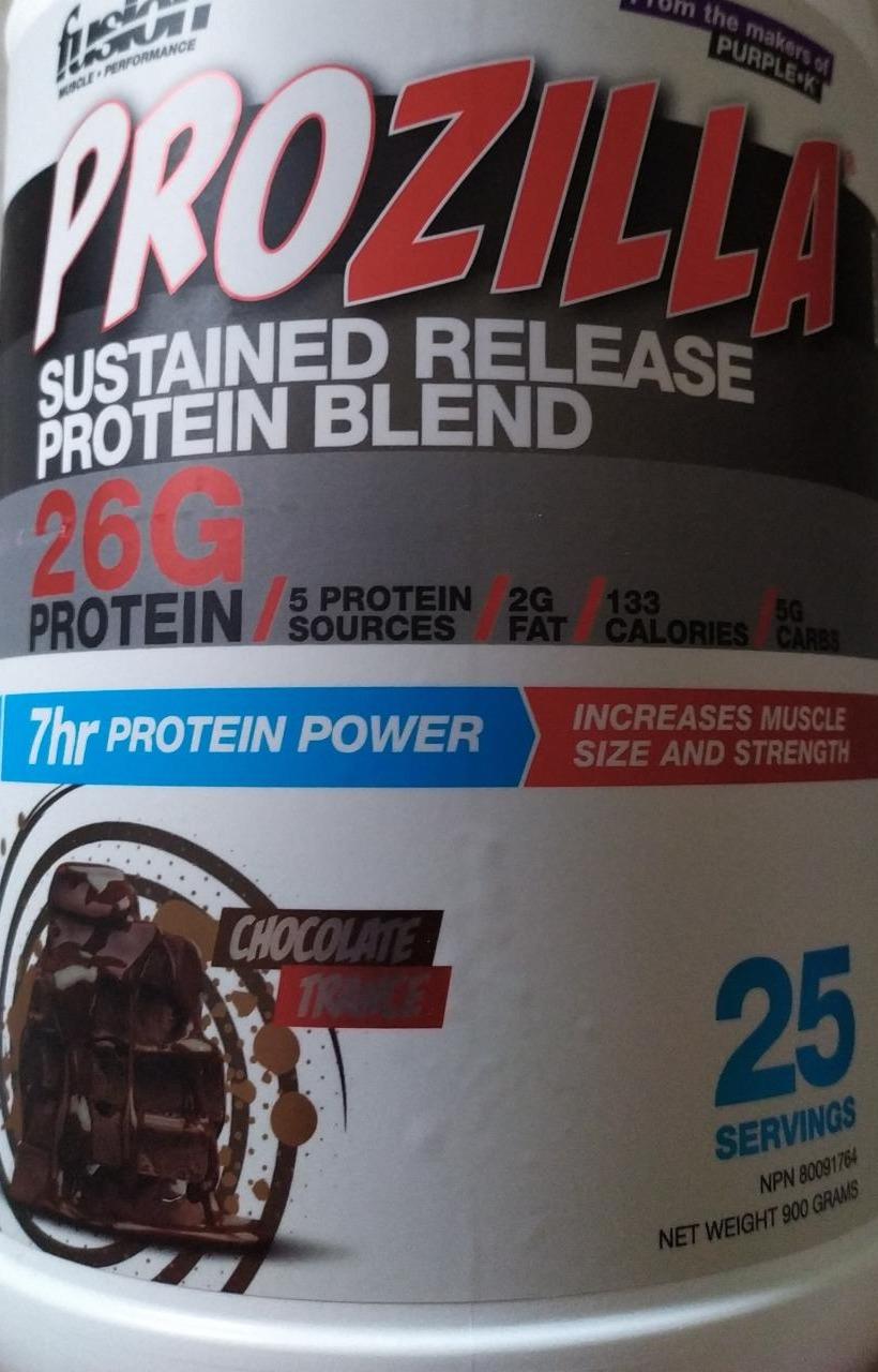 Fotografie - Prozilla protein blend chocolate trance Fusion