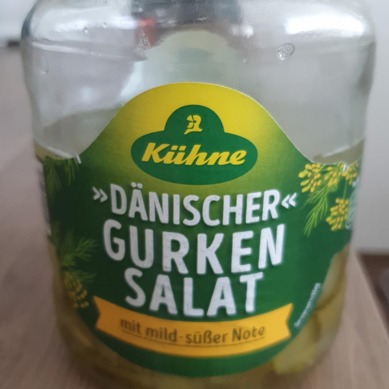 Fotografie - Dänischer Gurkensalat Kühne