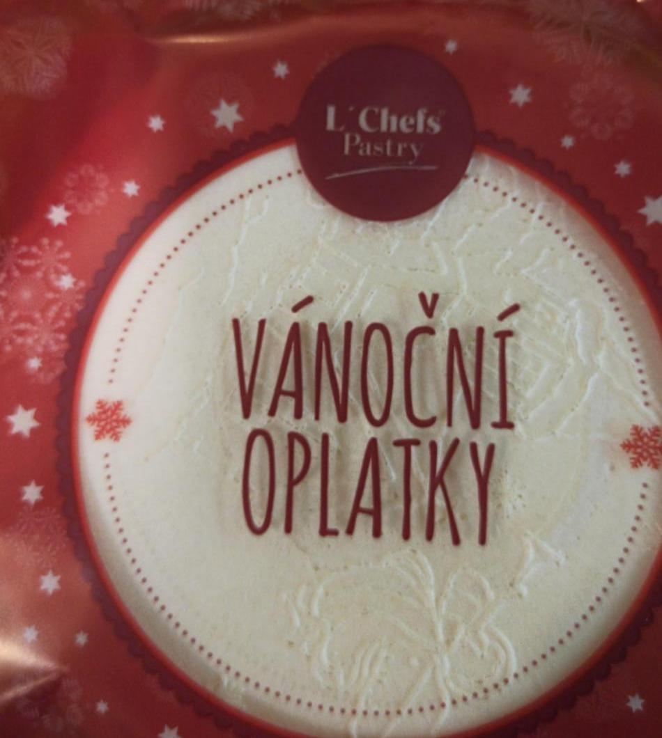 Fotografie - vánoční oplatky L'chefs