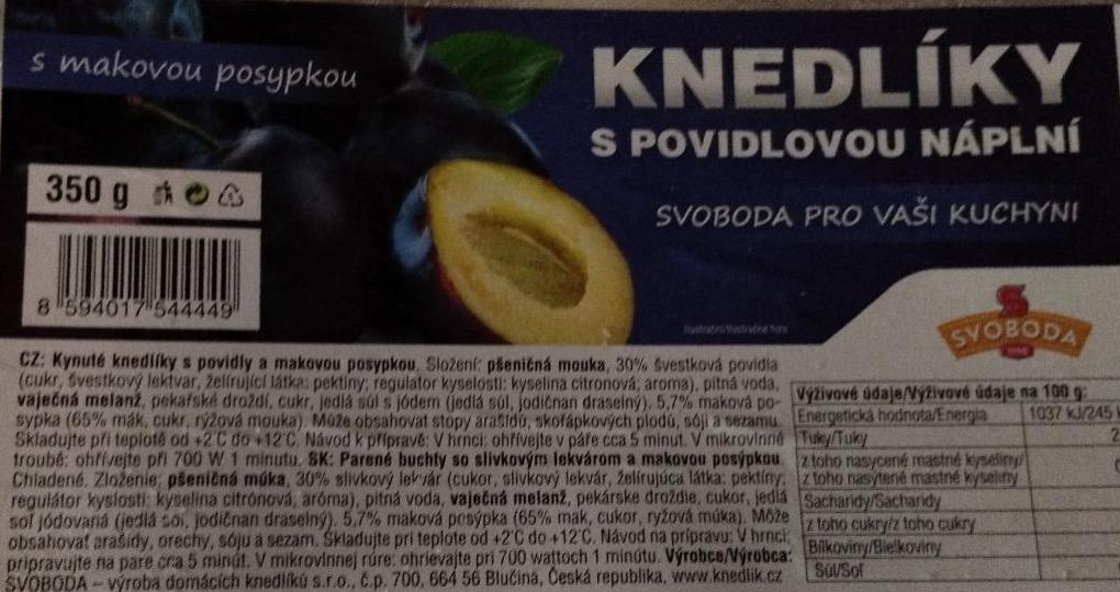 Fotografie - kynuté knedlíky s povidlovou náplní a makovou posypkou Svoboda