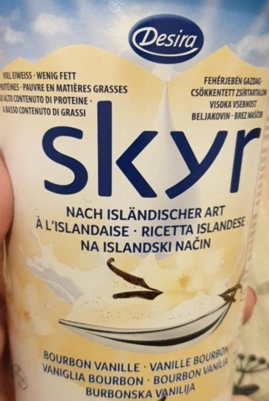 Fotografie - Skyr Bourbon Vanille Desira