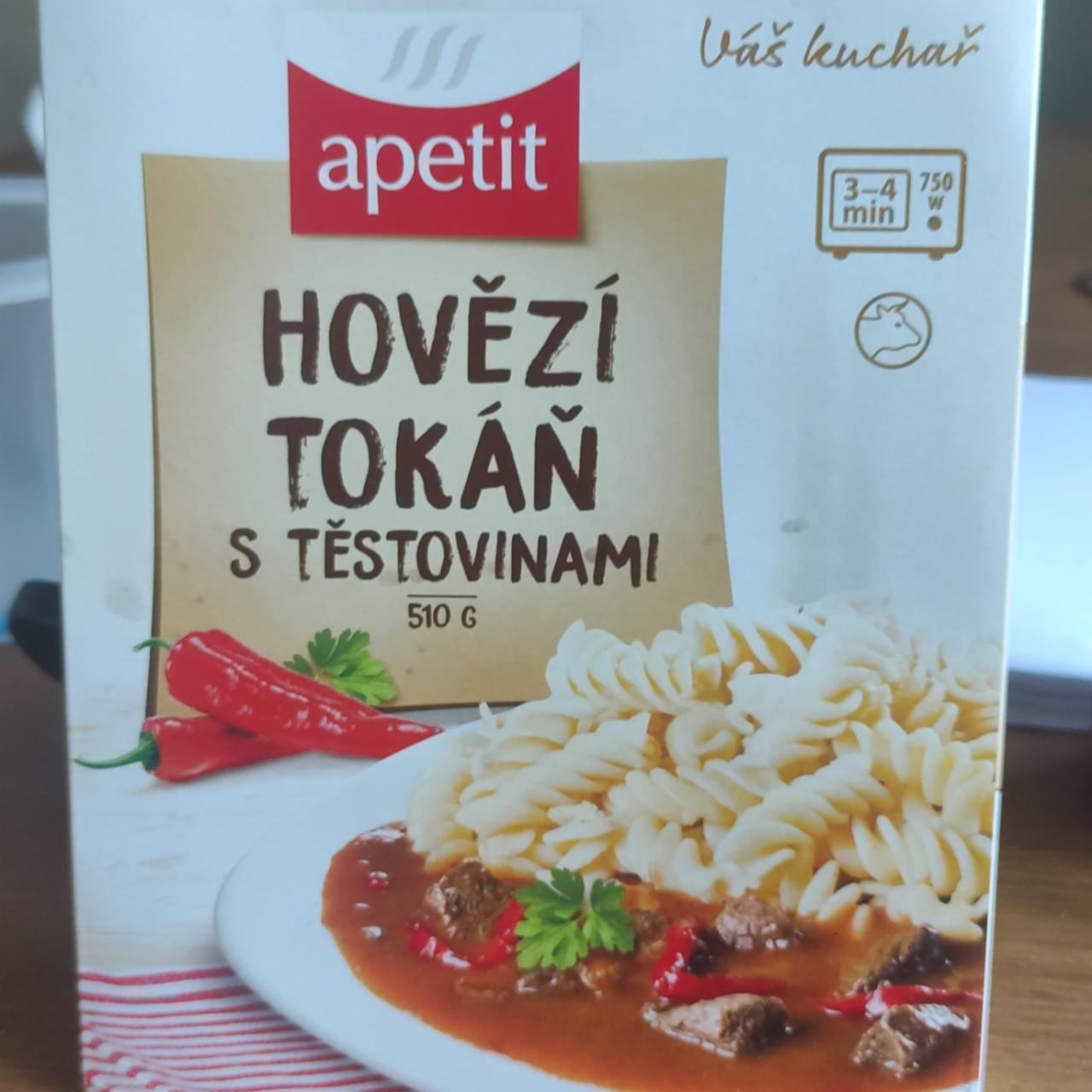 Fotografie - Hovězí tokáň s těstovinami Apetit