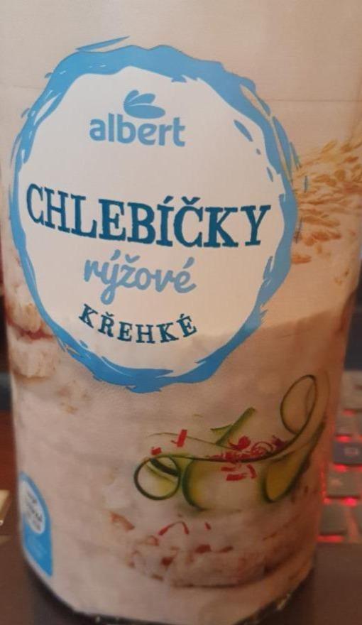 Fotografie - Chlebíčky rýžové křehké Albert