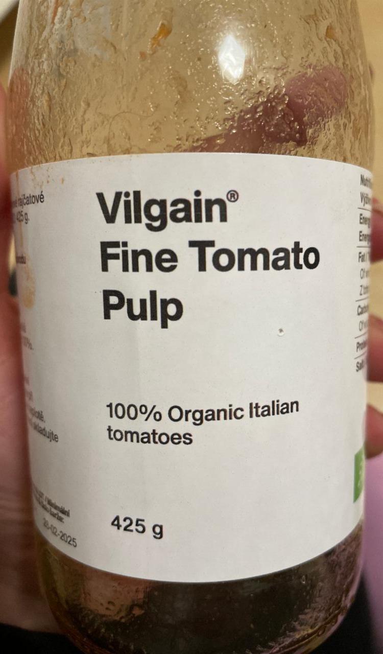 Fotografie - 100% Organic Fine Tomato Pulp Vilgain