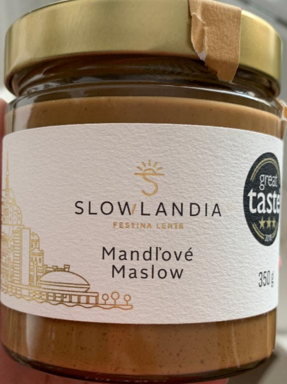 Fotografie - Mandľové Maslow SLOWLANDIA