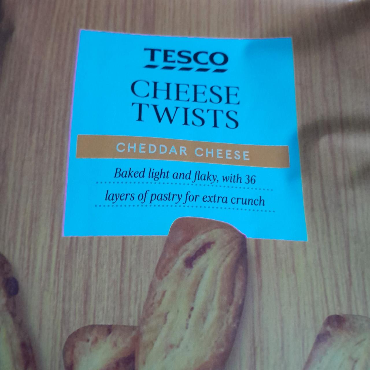 Fotografie - Cheese twists Cheddar Cheese Tesco