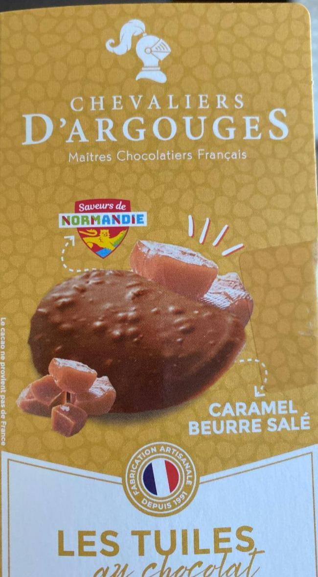 Fotografie - Les Tuiles Caramel beurre salé Chevaliers D'Argouges