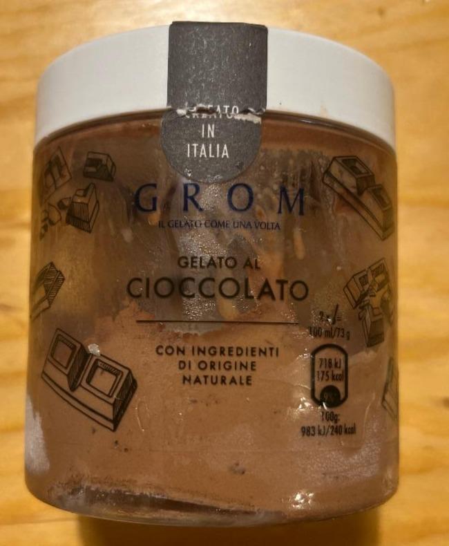 Fotografie - Gelato al Cioccolato Grom