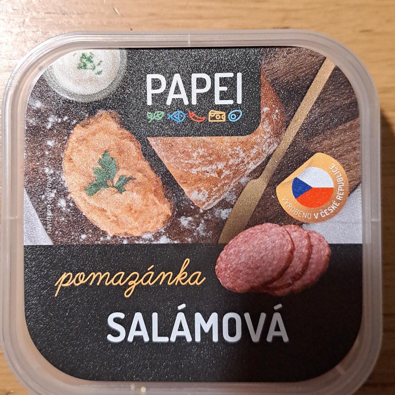 Fotografie - Pomazánka salámová Papei