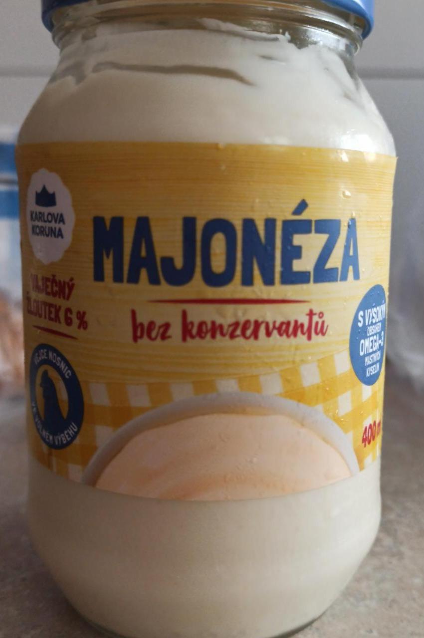 Fotografie - Majonéza bez konzervantů Karlova Koruna