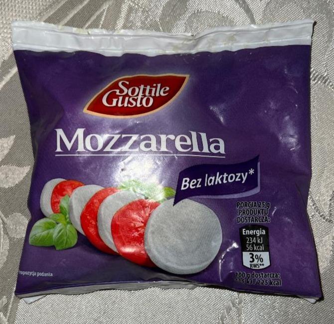 Fotografie - Mozzarella bez laktózy Sottile Gusto