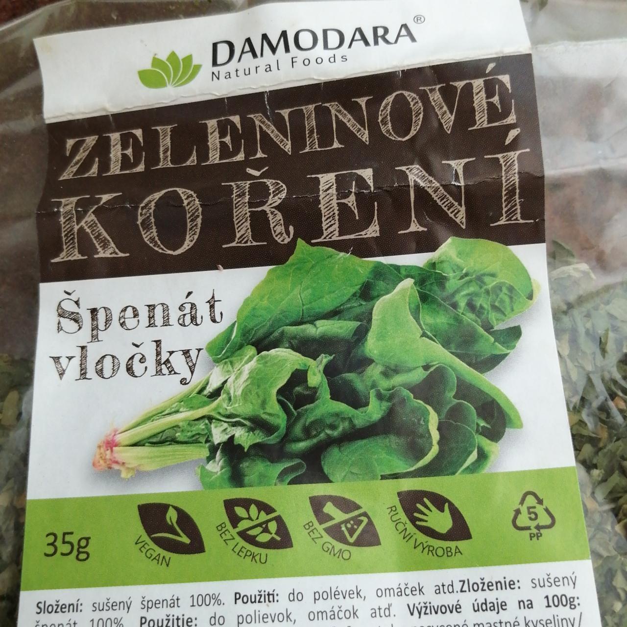 Fotografie - Špenát vločky Damodara