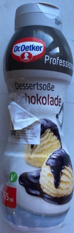 Fotografie - Dessertsoße Schokolade Dr.Oetker