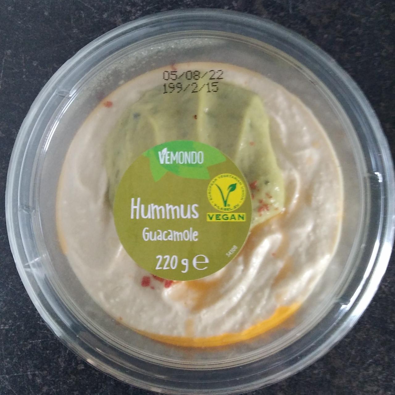 Fotografie - Vemondo hummus guacamole Vemondo