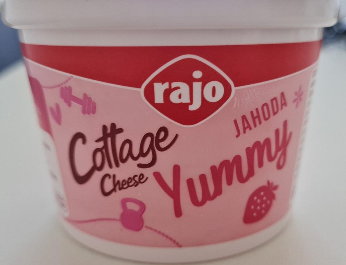 Fotografie - Cottage cheese Yummy Jahoda Rajo