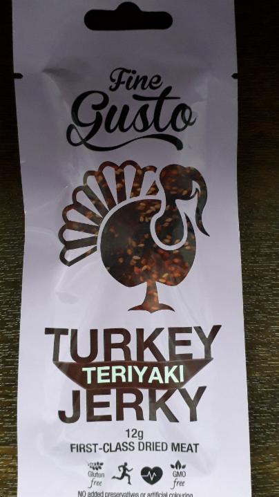 Fotografie - JERKY turkey teriyaki Fine Gusto