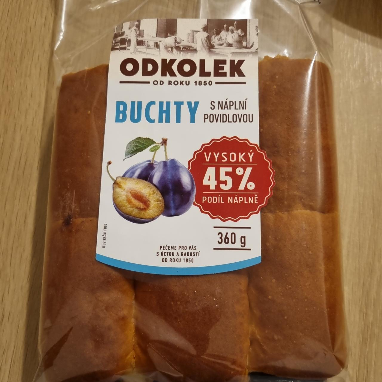 Fotografie - Buchty s náplní povidlovou Odkolek