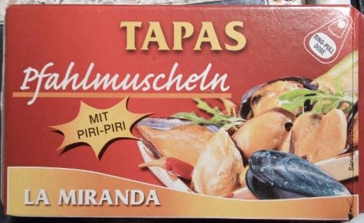 Fotografie - Tapas Pfahlmuscheln mit Piri Piri La Miranda