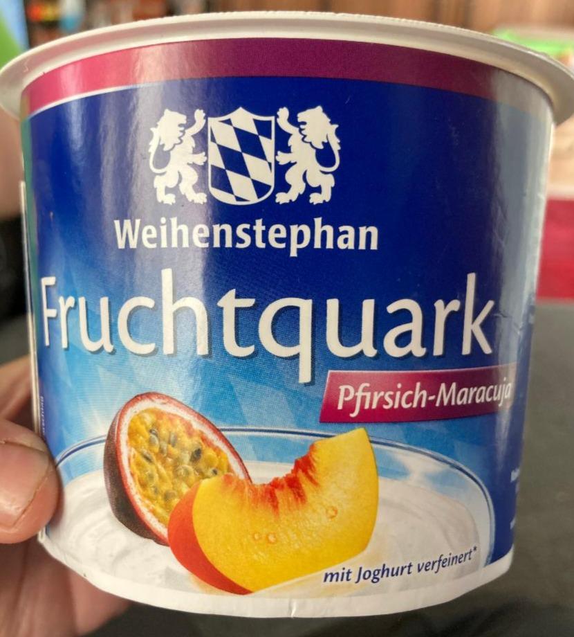 Fotografie - Fruchtquark Pfirsich-Maracuja Weihenstephan