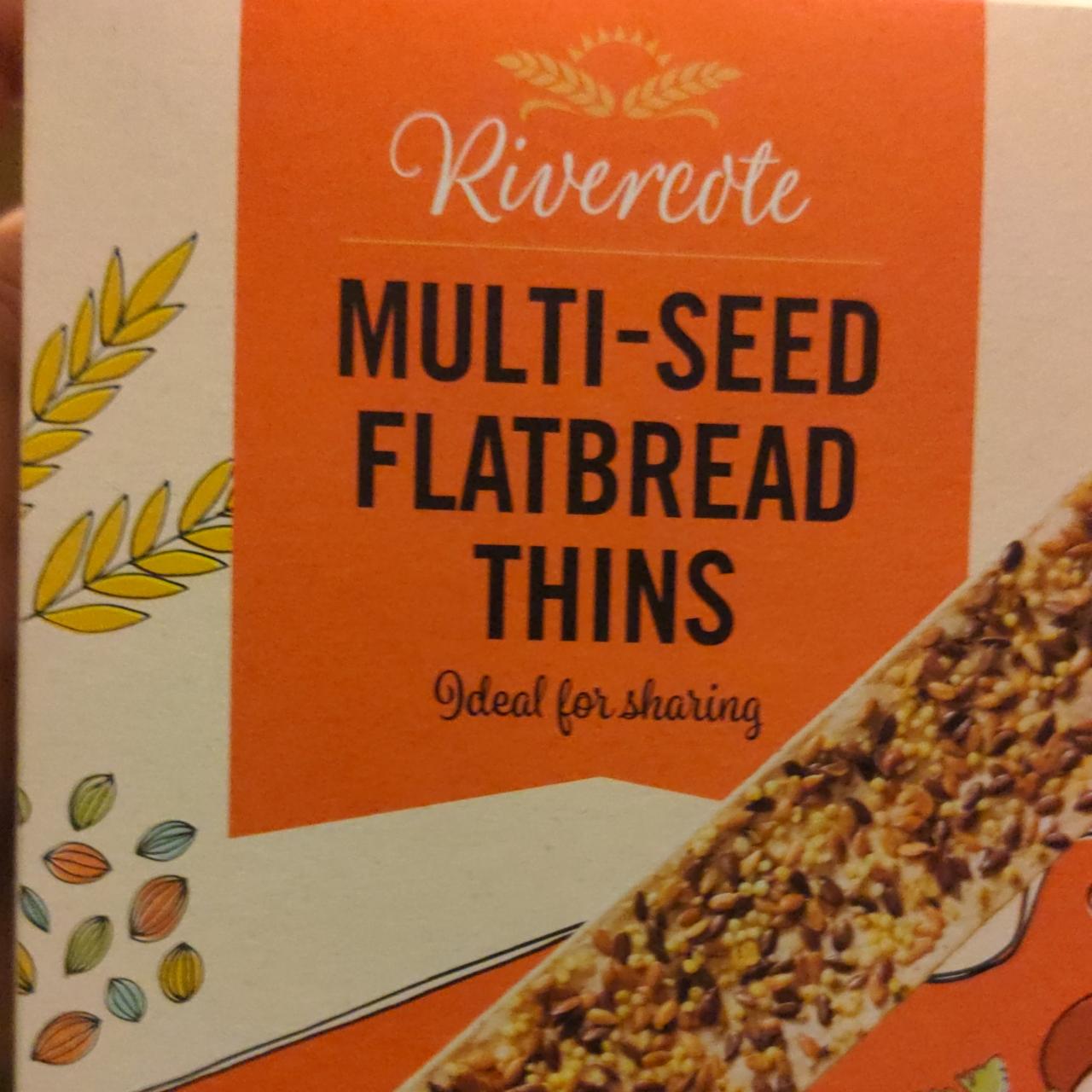 Fotografie - Multi-seed Flatbread Thins Rivercote