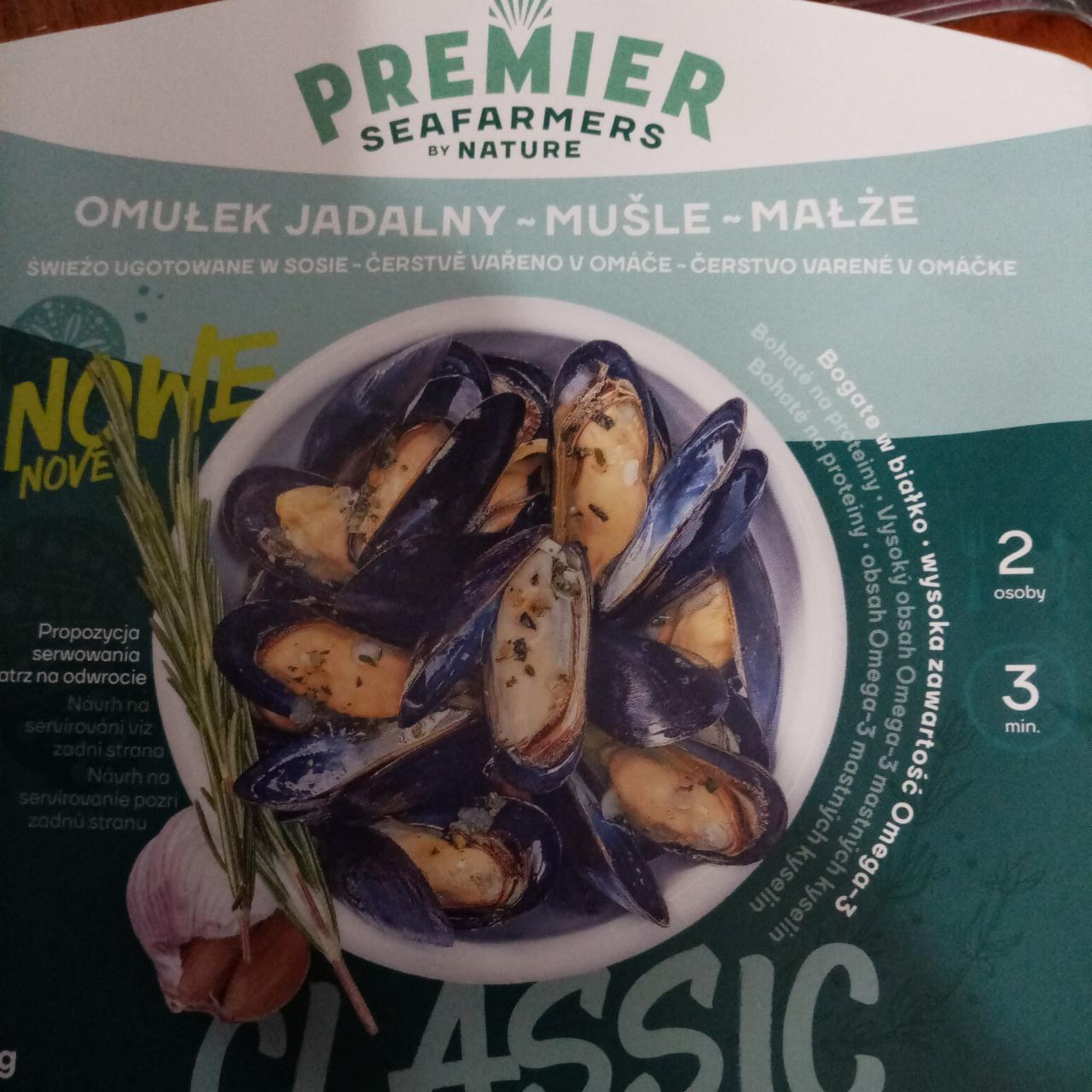 Fotografie - Mušle čerstvě vařeno v omáčce classic Premier Seafarmers by Nature