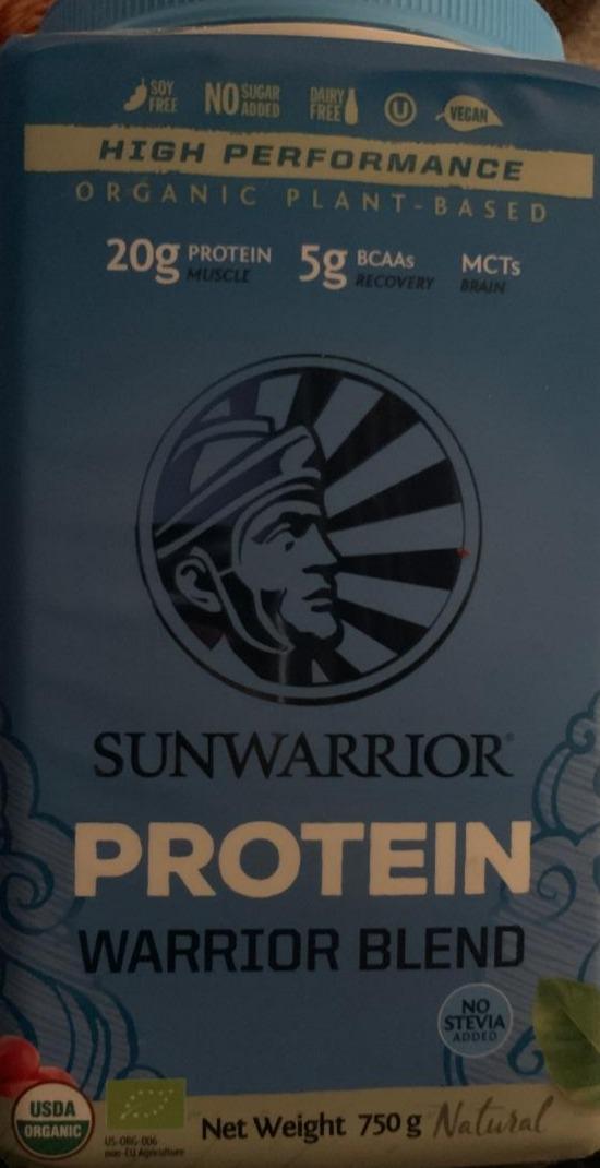 Fotografie - protein blond natural organic Sunwarrior