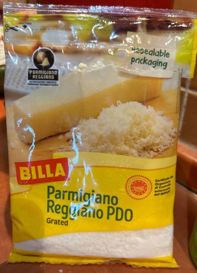 Fotografie - Parmigiano Reggiano D.O.P. grated Billa