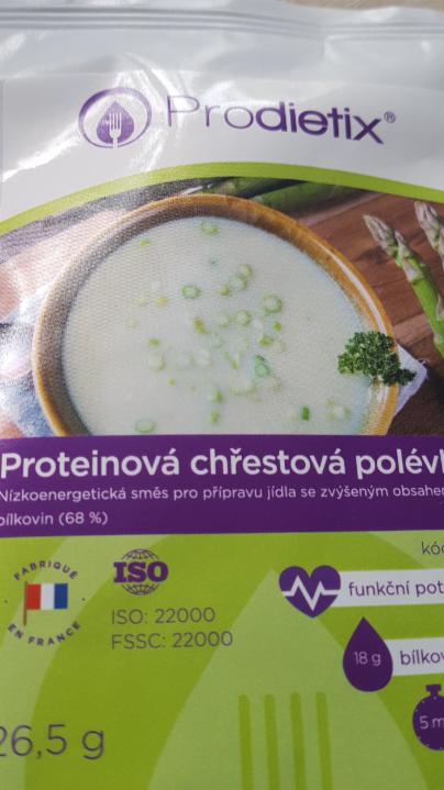 Fotografie - Proteinová chřestová polévka Prodietix