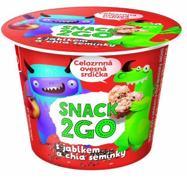 Fotografie - snack 2GO s jablkem a chia semínky Semix