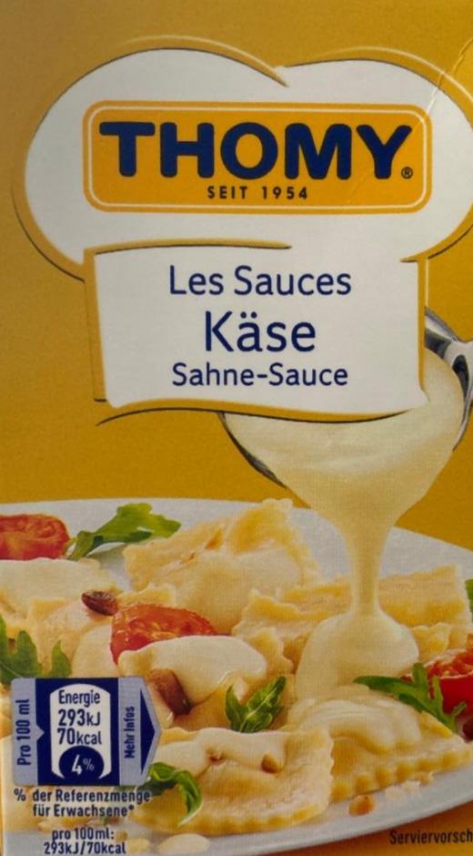 Fotografie - Les Sauces Käse Sahne-Sauce Thomy